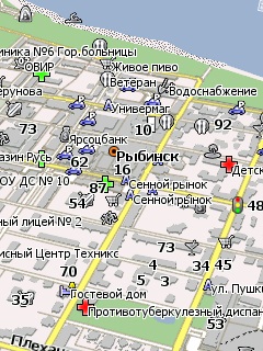 Navitel map Ярославль