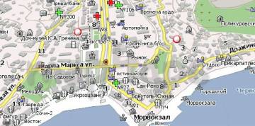 Крым карта Навител