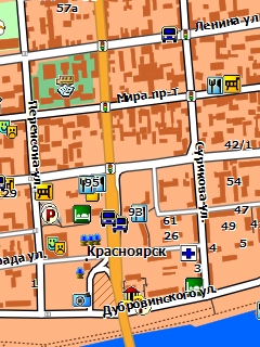 Гармин Красноярского края карта