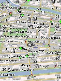 Навител карта Астраханской области