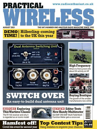 Practical Wireless №8 2021 magazine